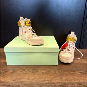 Off-White c/o Virgil Abiloh Industrial Tape High Top Sneakers